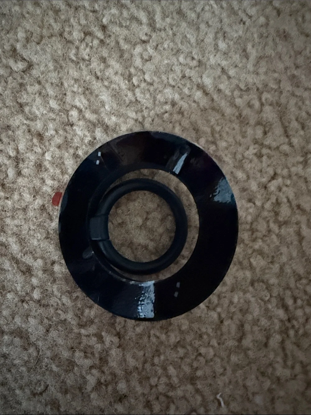 Black Magnetic Ring Grip Cell Phone Accessory